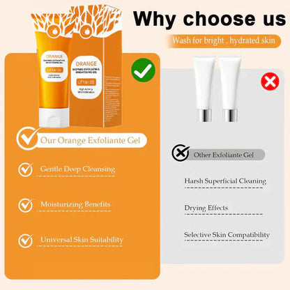 Orange Glow Exfoliating Gel
